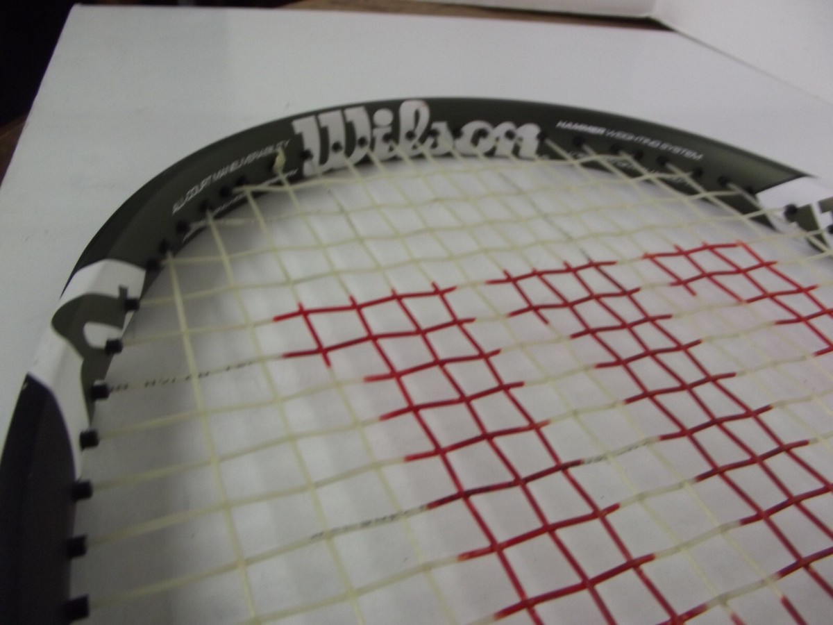 Wilson Hyper Hammer Hybrid 5 Oversize OS 110 4 1/2 Grip Tennis