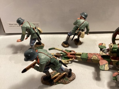 SET ARTIGLIERIA KING AND COUNTRY FW57 WW1 TEDESCO 77 mm 1917. ( 2009 ) - Foto 5 di 12