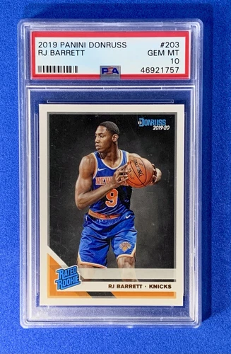 2019-20 Panini Donruss - Rated Rookie #203 RJ Barrett (RC)