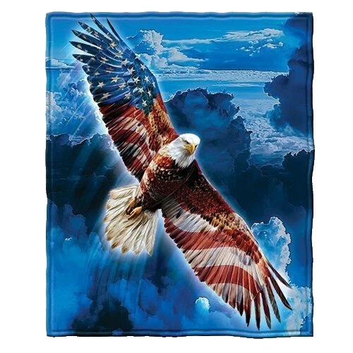 Animals Polyester Floral Blankets & Throws