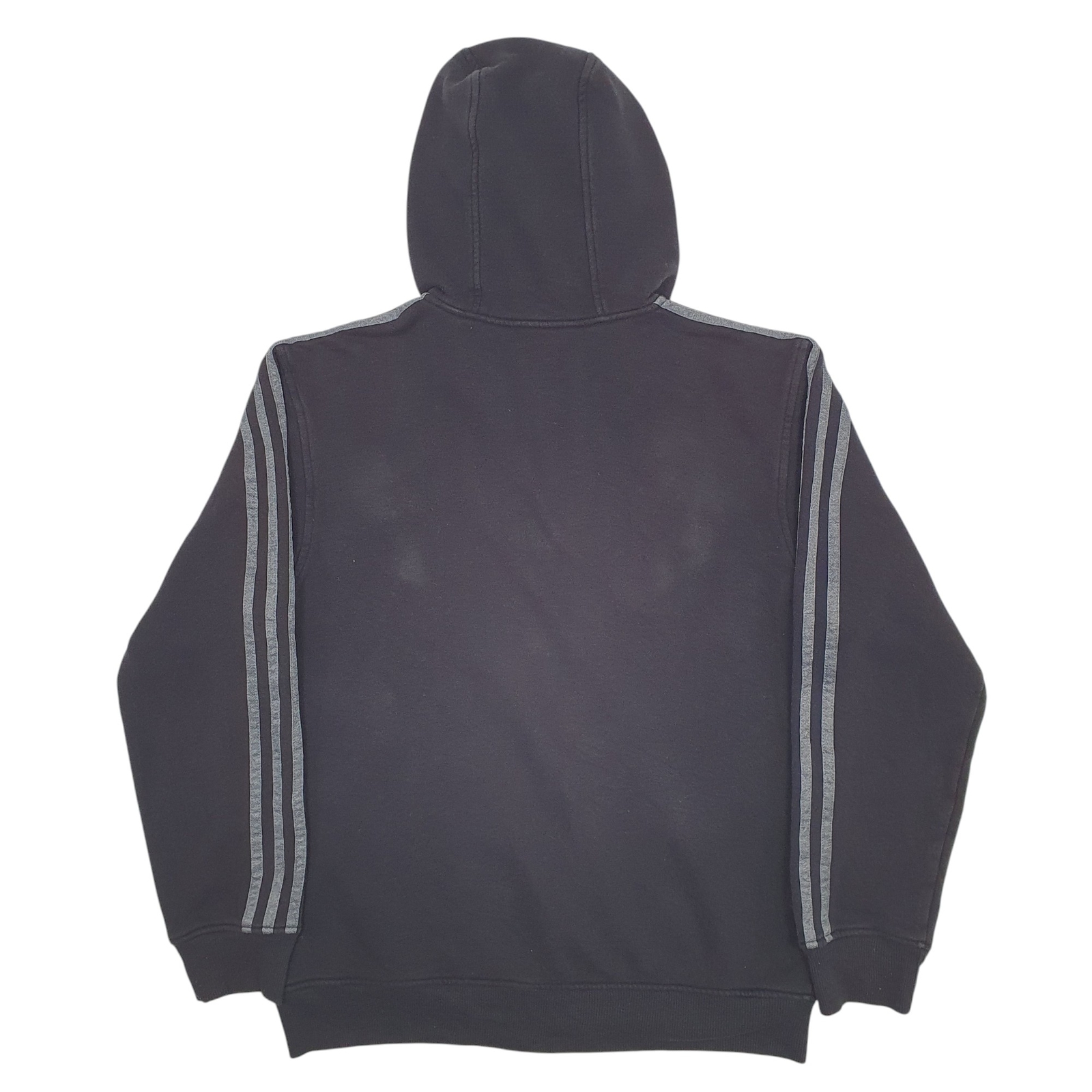 ADIDAS Full Zip Cotton Blend Jumper Sweatshirt Mens M image 3