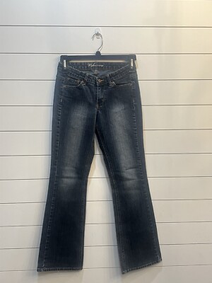 Riders Vintage By Lee Jeans Women s Dark To Light Wash Flare 28X31.5 