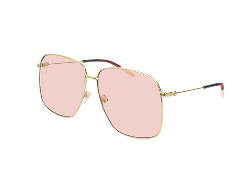 Gucci Occhiali da Sole GG0394S 004 Oro rosa | eBay