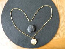 Nachlass-selten Antik aufziehbare Uhr-Para-und Kette ca. 80 cm lang-vergoldet