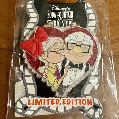 Disney DSF DSSH Up Valentines Day Heart Ellie Carl Chocolate Box LE400 Hinge Pin