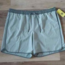 NWT All in Motion Men's Hybrid Shorts Light Green Size XXL