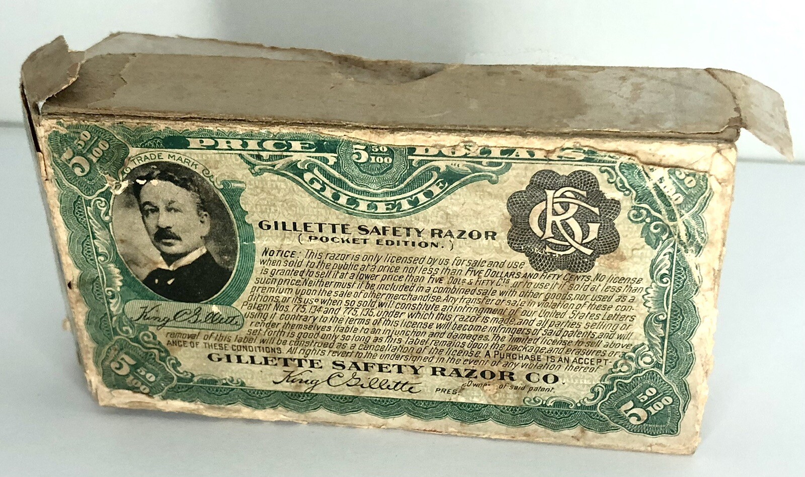 Antique Gillette Razor Blades eBay