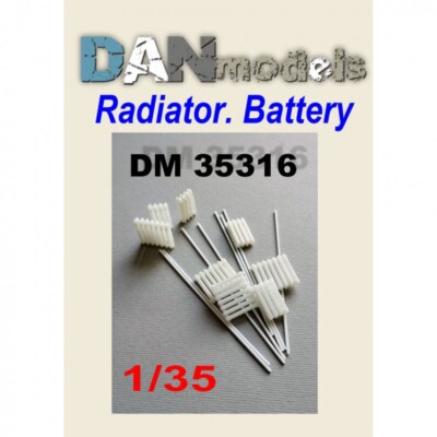 Dan Models 35316 Scale 1:35 Accessories for diorama Radiator For Scale Model Kit