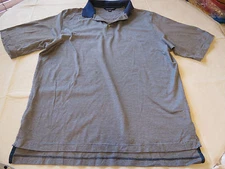Polo Golf Ralph Lauren Men's short sleeve polo shirt XL blue pima cotton GUC @