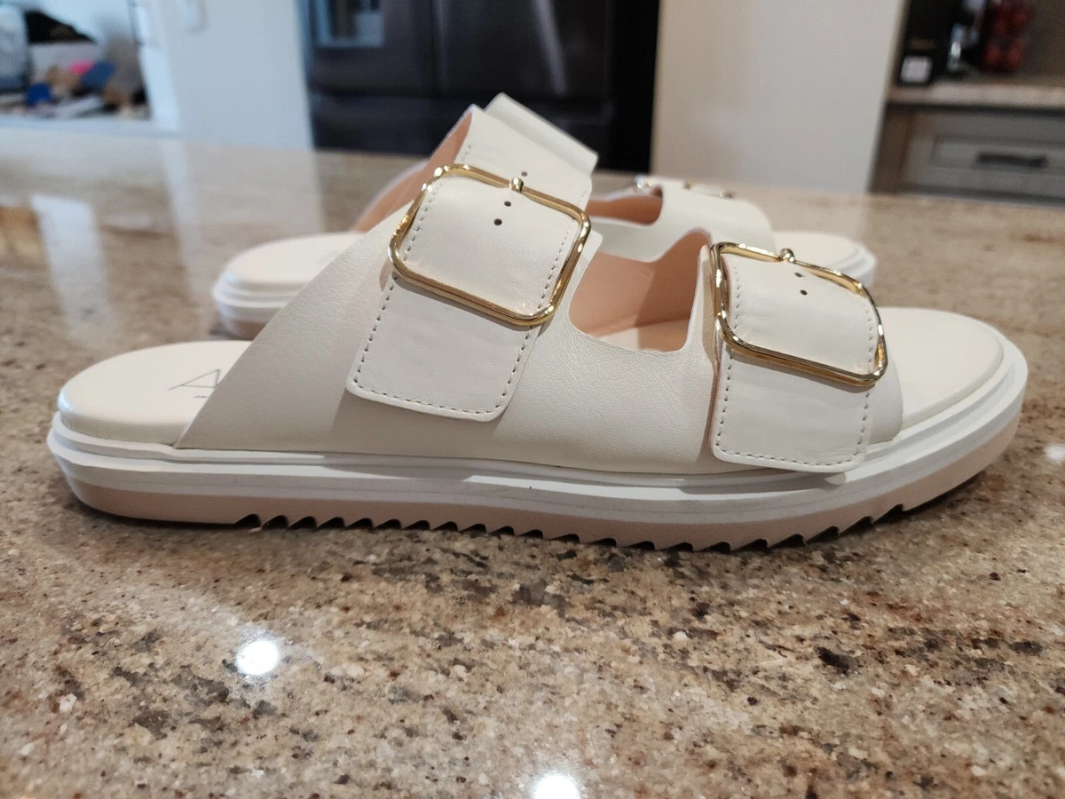 White sandals size best sale 12