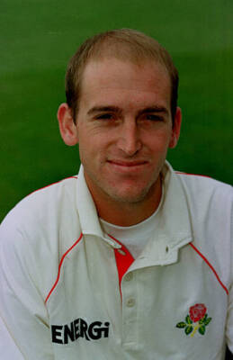 John Crawley Lancashire CCC Old Player Cricket Photo 9