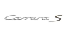 Porsche 911 991 Carrera S Rear Chrome Emblem Genuine 99155923701 99155924301