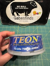 Teon Blank Music CD-R 30 Pack 24X 80 Minute 700MB New Sealed