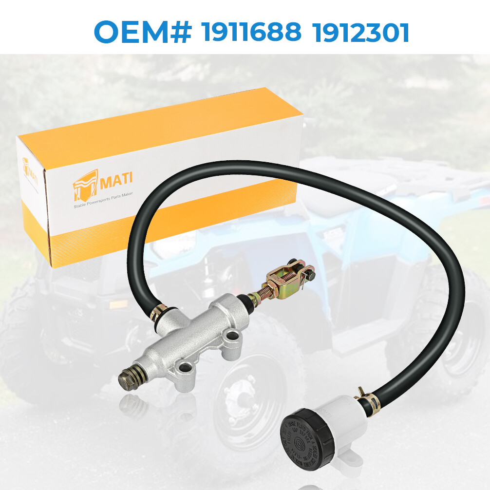 Rear Brake Master Cylinder For Polaris Sportsman 400 450 500 570 800 Etx 4x4 Ho Atv 324401