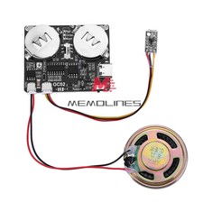 Greeting Card Voice Chip Music Box Sound Module Musical Board Type-C  Battery