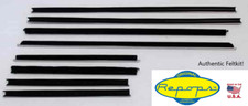 67 68 69 Barracuda Convertible Door Window Felt Fuzzies Rubber Seal 8 Pc Kit 67 68 69 Barracuda Convertible Door Window Felt Fuzzies Rubber Seal 8 Pc Kit