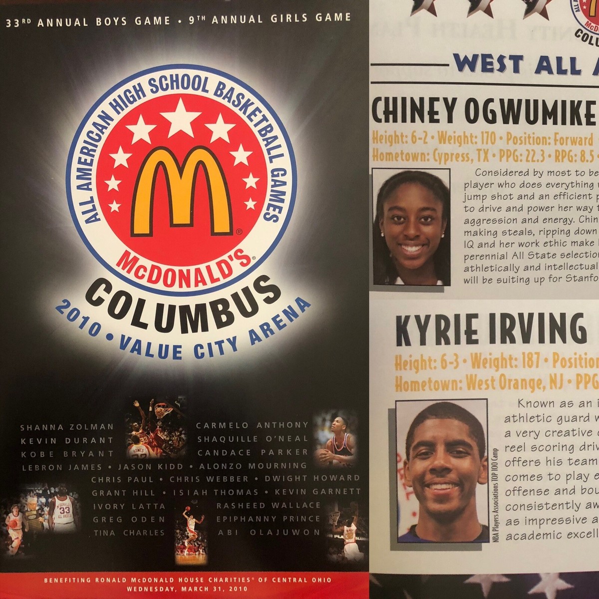 kyrie mcdonald's all american