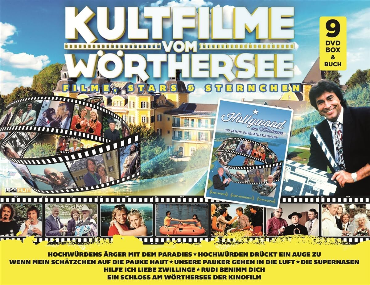 Kultfilme Vom Wörthersee: Filme, Stars & Sternchen (9 DVDs & Buch) (DVD) uvm.
