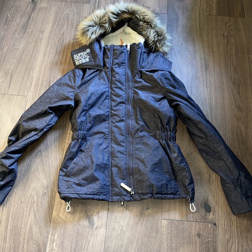 Superdry Hooded Faux Fur Sherpa SD 