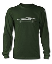 De Tomaso Mangusta T-shirt - Long Sleeves - Side View De Tomaso Mangusta T-shirt - Long Sleeves - Side View