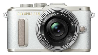 Olympus Pen E-PL8 16.1MP Digital Camera - White with 14-42mm Olympus Pen E-PL8 16.1MP Digital Camera - White with 14-42mm