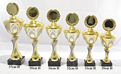 Pokal 1525 6er Serie oder Einzeln mit 50mm Emblem und Beschriftung