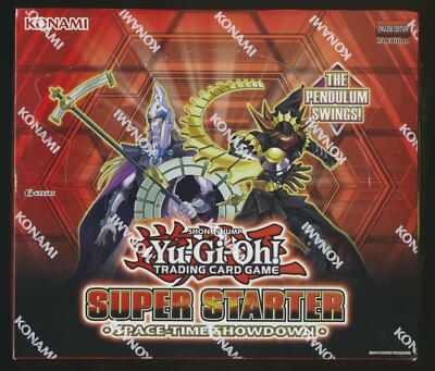 Yu-Gi-Oh! Space-Time Showdown Super Starter 1st Ed DISPLAY Box (10 Decks)  SEALED | eBay