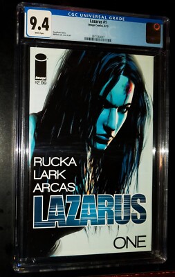 CGC LAZARUS #1 2013 Image Comics CGC 9.4 NM White Pages