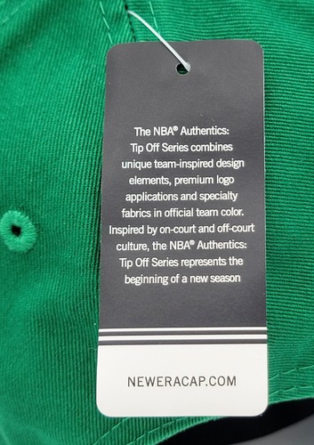 Boston Celtics New Era 9TWENTY NBA Authentics Relaxed-Fit OSFM Hat Cap NEW NWT - Picture 13 of 13