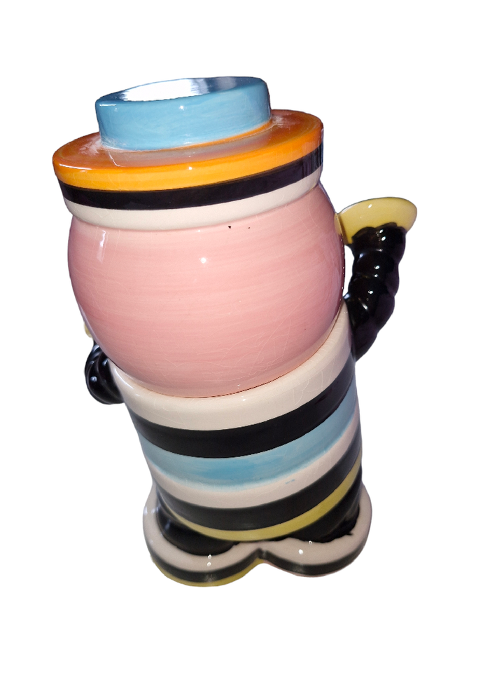 2012 Liquorice Licorice Allsorts Man Lolly Jar Cookie Canister Ontrack Bassett eBay