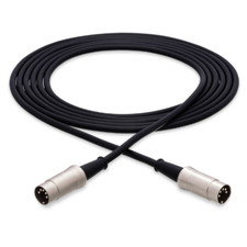 Hosa Pro Midi Cable, Serviceable 5-Pin Din To Same, 10 Ft