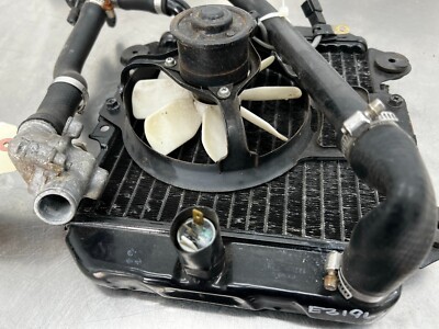 88 - 07 Kawasaki EX250 Engine Motor Radiator Cooling Coolant Fan