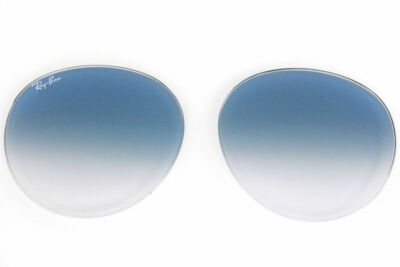 Ray Ban 3447N 50 Round - Replacement Lenses - Blue Gradient/Flat Lens