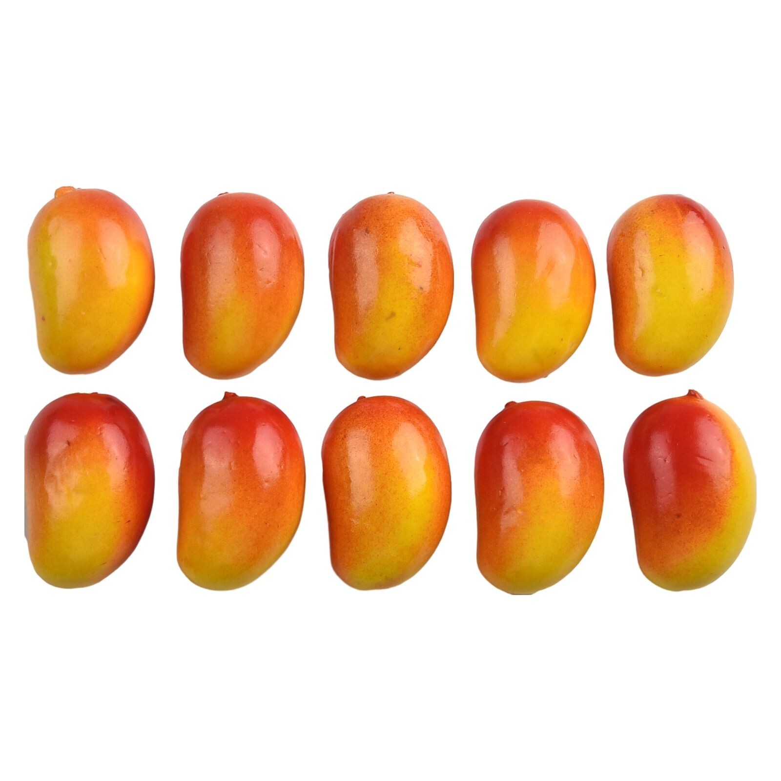 Lifelike Plastic Fake Fruits for Kitchen Table Decor Assorted Fruit Set