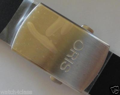 Oris s/s buckle clasp for Rubber Band strap bracelet TT1 42434 Diver or  Carlos