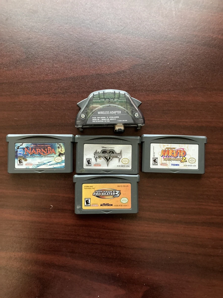 Lot De 4 Jeux Naruto Sur Game Boy Advance - RPG Saikyou Ninja Daikesshu 2 Konoha Senki Ninja Council - Japonais