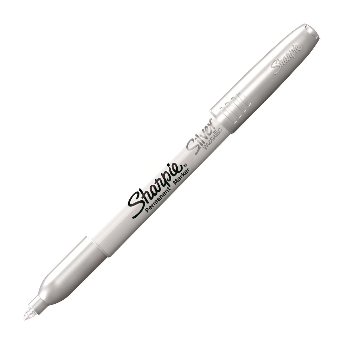 Sharpie Fine Point Permanent Marker, Metallic Silver