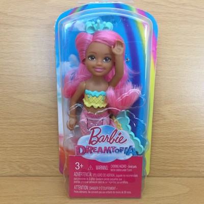 Barbie Dreamtopia Chelsea Mermaid Doll With Pink Hair Ebay