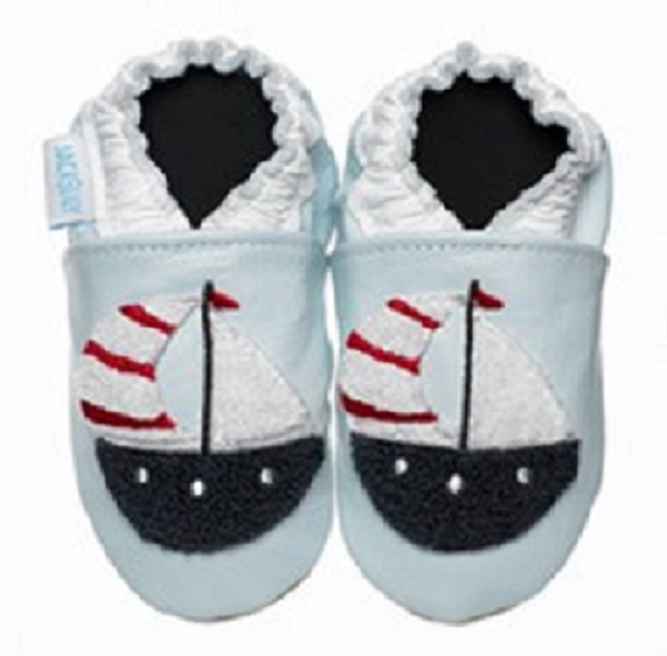 SAOLA NUOVE SCARPE PANTOFOLE JACK e LILY BARCA A VELA NAUTICA pelle SUOLA MORBIDA 12 18 mesi