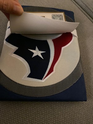 Pottery Barn Teen Nfl Patch Standard Pillow Sham Houston Texas 100 Cotton Blue Ebay