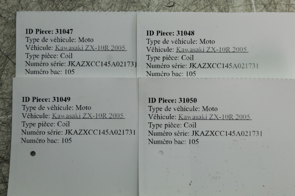 04-19 Kawasaki Ninja zx10r zx14r Ignition Coil Spark Plug Cap