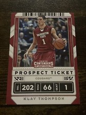 2020-21 Contenders Draft Picks Prospect Ticket #6 Klay Thompson L7270*