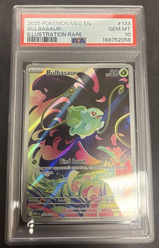 Bulbasaur graded PSA 10 for sale on eBay