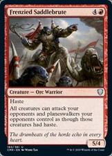 Frenzied Saddlebrute - Medium Play MTG Commander Legends