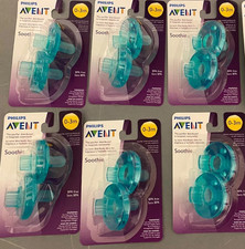 NEW LOT 12 Count Philips Avent Soothie 0-3m NICU Pacifiers BPA Free Green Baby