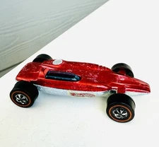 Hot Wheels Redline 1969 Shelby Turbine HK Red Grand Prix Nice Original Paint