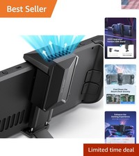 Innovative USB Cooling Fan for Steam Deck OLED with Stand Adjustable Speeds