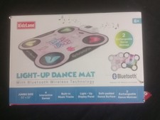 KidzLane Light-Up Dance Mat with Bluetooth Wireless Jumbo Size