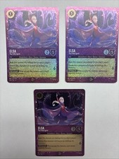 Elsa - The Fifth Spirit 6 Disney Lorcana Promo Cards Holo X3