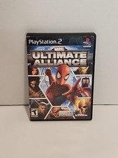 Marvel Ultimate Alliance Playstation 2 PS2 Complete CIB w/ Case & Manual